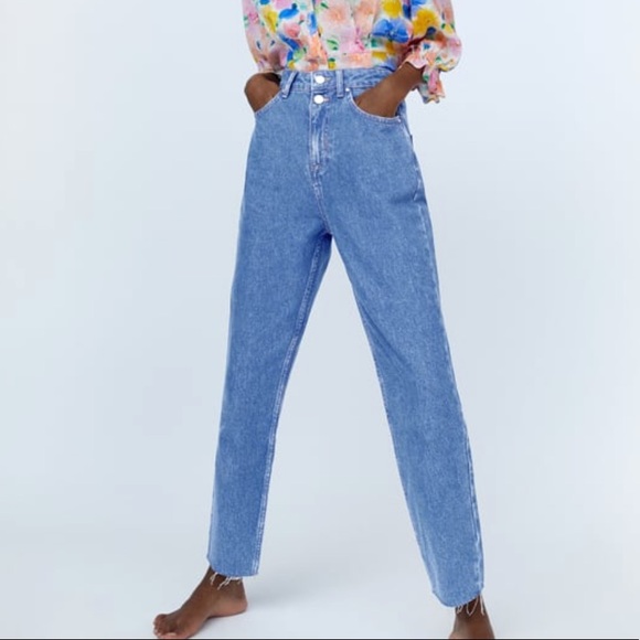 𝗡𝗪𝗧 𝗭𝗮𝗿𝗮 • Z1975 Mom Fit Jeans - Picture 5 of 14